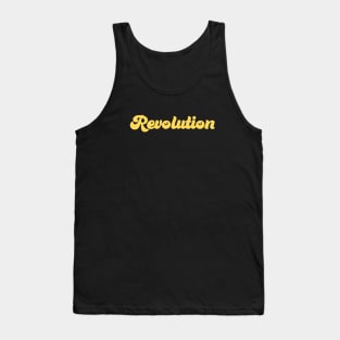 Revolution, mustard Tank Top